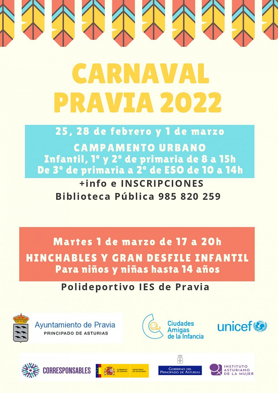 Carnaval Infantil Pravia 2022