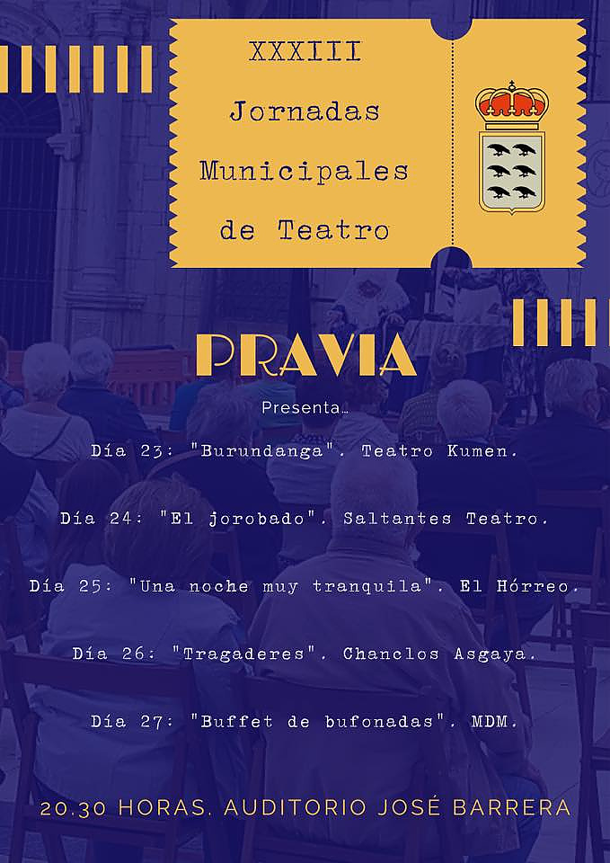 XXXIII Jornadas Municipales de Teatro