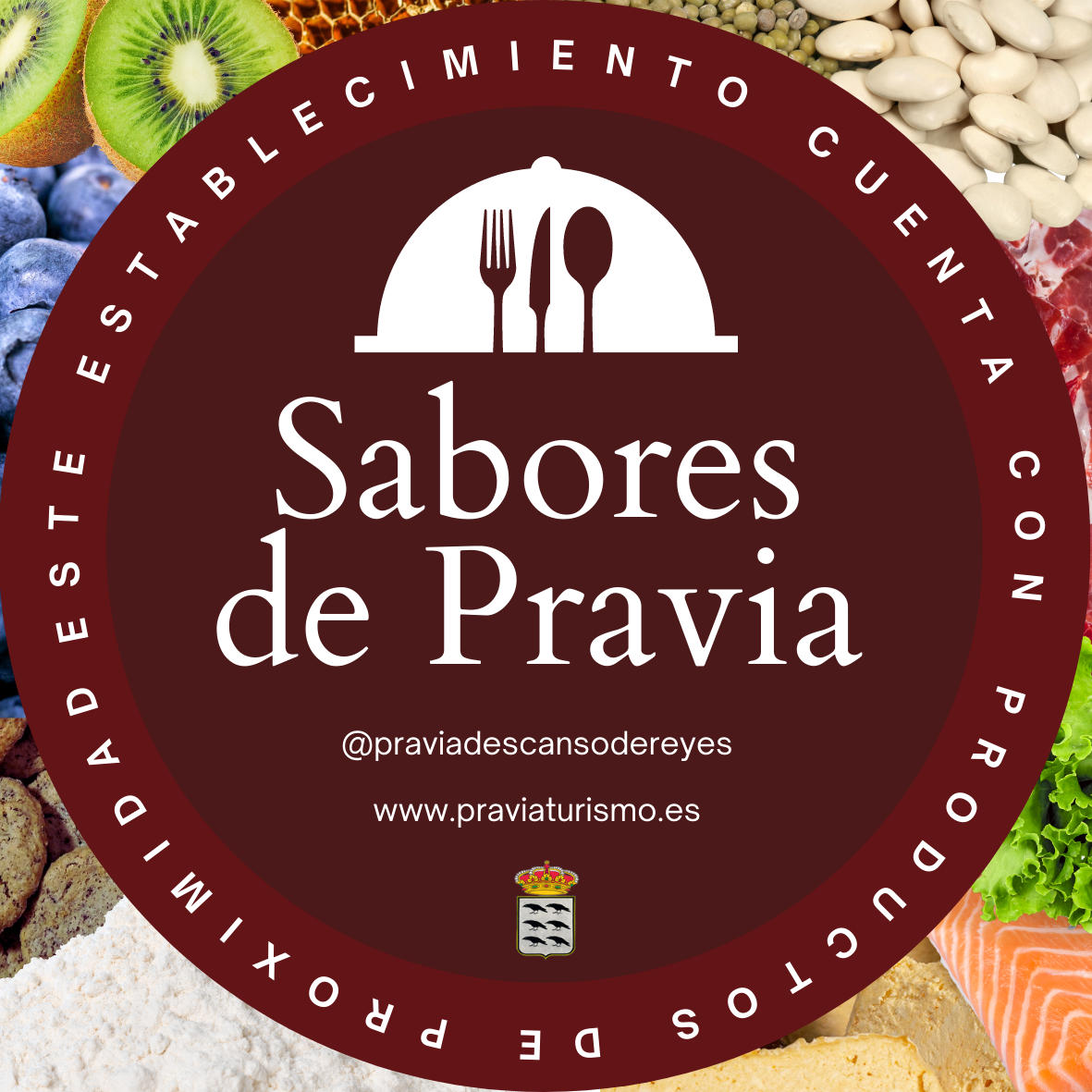 Sello Sabores de Pravia